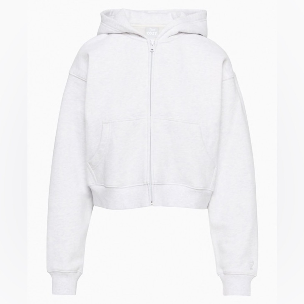 TNA Cozy Fleece Boyfriend Boxy Zip Hoodie